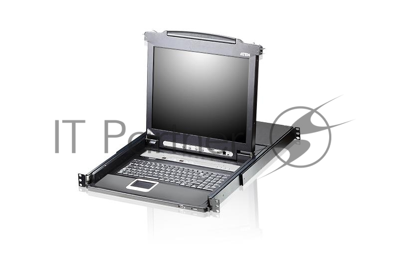 KVM переключатель Aten KVM W/LCD 8PORT CL5708M-ATA-RG
