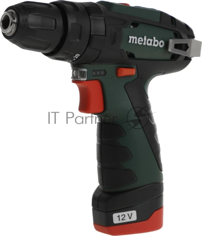 Дрель-шуруповерт Metabo PowerMaxx SB, 10,8 В, 2 Ач, 34 Нм, щеточный, ударный