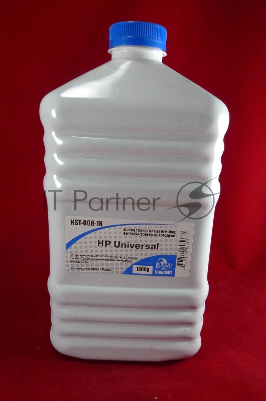 Тонер HP Universal LJ1010-9000, P1005/1505/2015/2035/1102/M401(фл. 1кг) B&W Standart фас. Россия