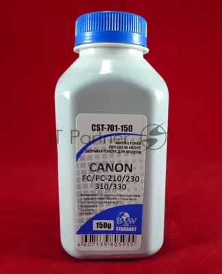 Тонер Canon FС/PC-210/230/310/330 (фл. 150г) B&W Standart фас. Россия