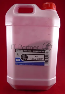 Тонер HP Color Universal Magenta химический (LJ 1600/2600/3600/3800/4600/4650/4700/5500, CP1210/1510/1025/2025/3505/3525/4525/5225/6015/680, M553 Canon LBP2510/5000/5050/5100) (кан. 1кг) BW Premium фас. Россия