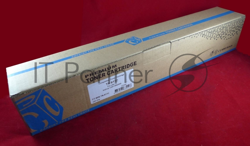 Тонер Konica-Minolta bizhub C451/C550/C650 синий TN-611C (туба, 390г) JPN