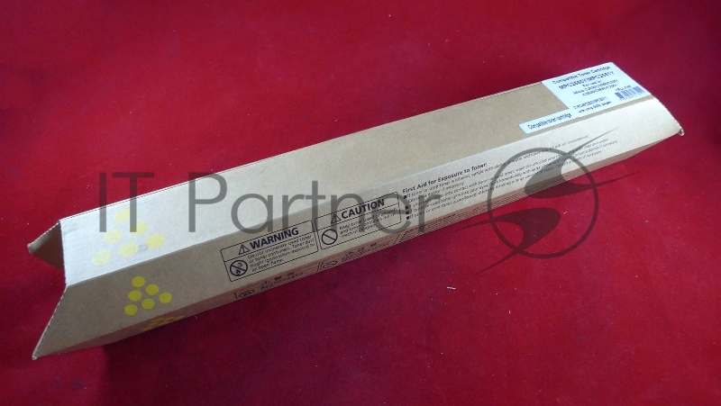 Картридж лазерный Ricoh Aficio MP C2030/C2050/C2051/C2530/C2550/С2551 желтый, type MPC2550E/MPC2551E (туба, 210г) JPN