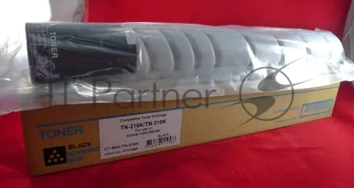 Тонер Konica-Minolta bizhub C220/280/360 черный TN-216K/TN-319K (туба, 524г) JPN