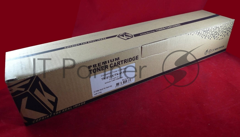 Тонер Konica-Minolta bizhub C451/C550/C650 черный TN-611K/TN-411K (туба, 600г) JPN