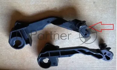 Рычаг печки левый HP LJ P1606/M1536 (RC2-9515) OEM