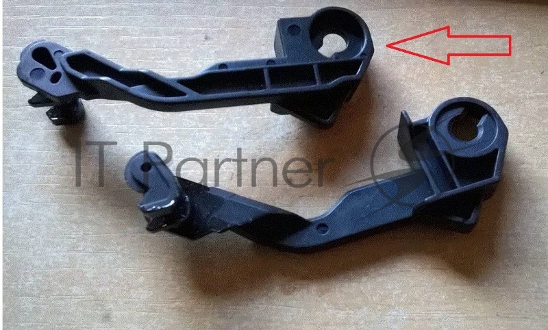 Рычаг печки правый HP LJ P1606/M1536 (RC2-9516)