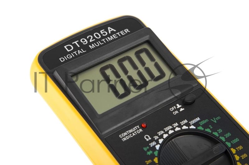 Мультиметр Ресанта DT 9205A 61/10/506 3,5 разр ж/к дисплей, 32 режимов