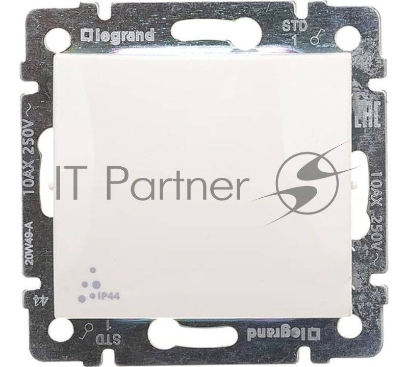 Выключатель Legrand Valena 10A, IP44, слоновая кость, 774101