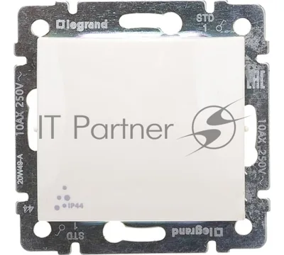 Выключатель Legrand Valena 10A, IP44, слоновая кость, 774101