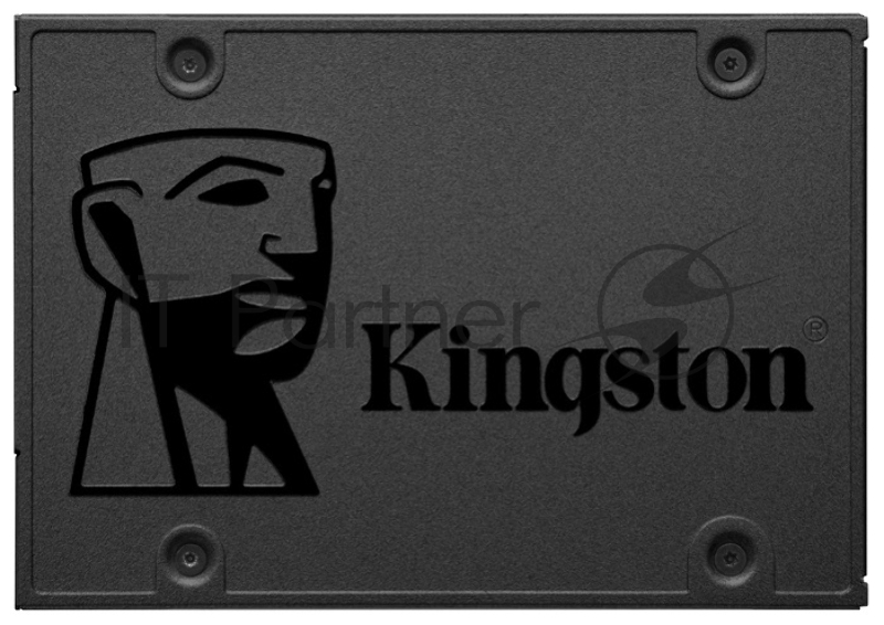 Накопитель SSD Kingston A400, 480Gb, SATA III, 2.5", R/W 500/450