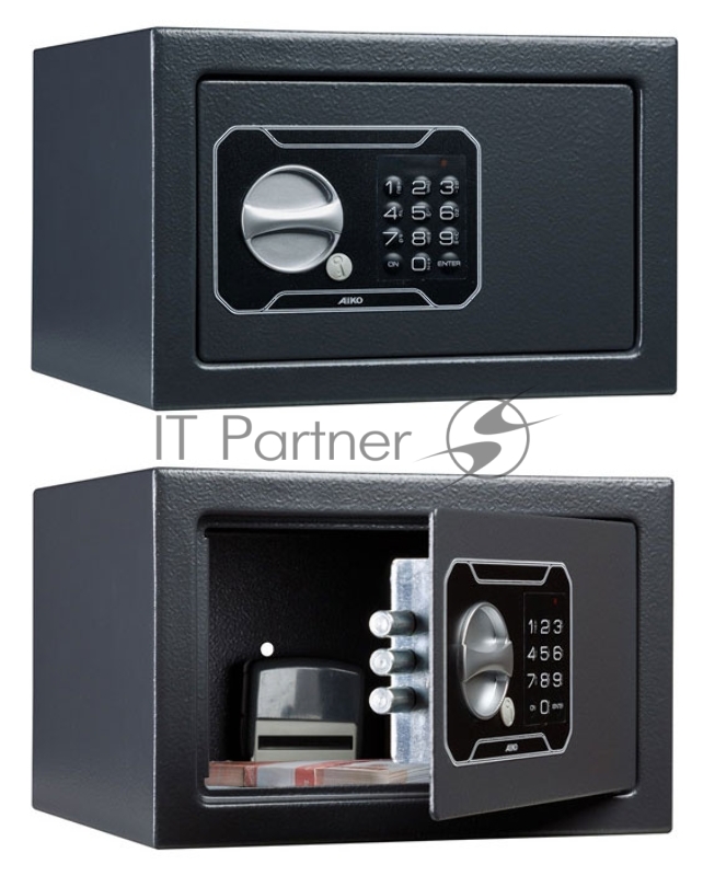 Сейф AIKO Т-170 EL (Внешние размеры:170х260х230 мм, Вес:4,8 кг) S10399210614