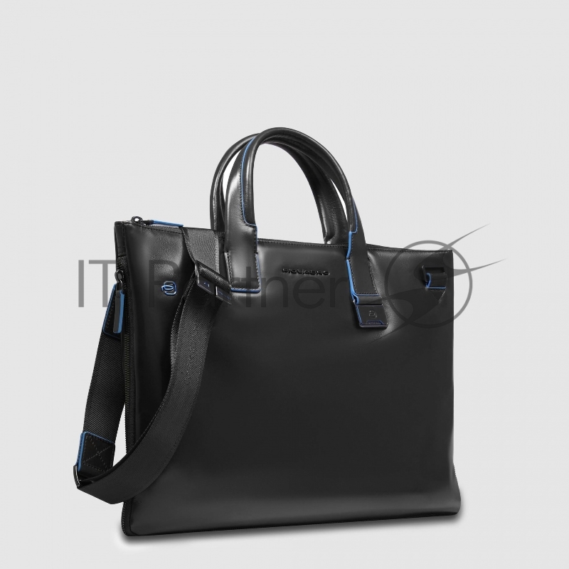 Сумка для ноутбука Piquadro Blue Square CA4021B2/N черный натур.кожа