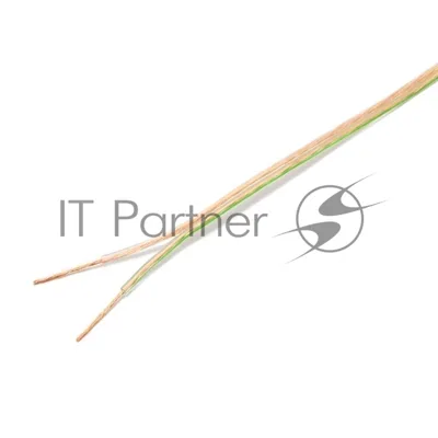 Акустический кабель Cablexpert CC-TC2x0,5-50M, прозрачный, 50 м, на катушке