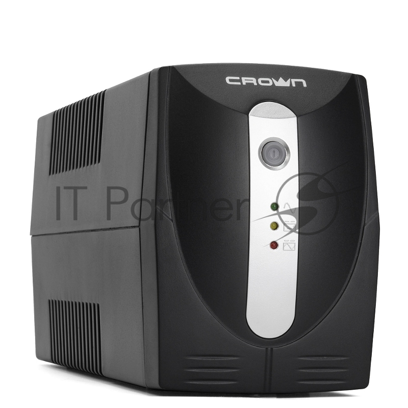 Источник бесперебойного питания Crown CMU-650X/650 ВА/360 Вт/CEE 7 (евророзетка), IEC 320 C13 (компьютерный)