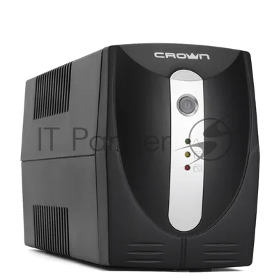 Источник бесперебойного питания Crown CMU-650X/650 ВА/360 Вт/CEE 7 (евророзетка), IEC 320 C13 (компьютерный)