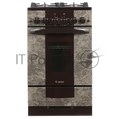 Плита газовая Gefest 5500-02 0114 коричневый, конфорок 4 шт, духовка 52 л, 50 см x 85 см x 58.5 см