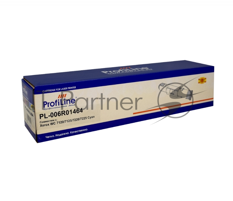 Картридж лазерный Тонер-туба ProfiLine PL-006R01464 для принтеров Xerox WorkCentre 7120/7120S/7120T/7125/7125S/7125T/7220/7225 15000 копий Cyan
