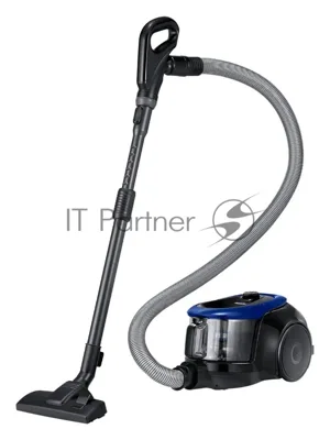 Пылесос Samsung VC18M21A0SB/EV синий/черный, 380/1800 Вт, уборка сухая, пылесборник контейнер 1.5 л