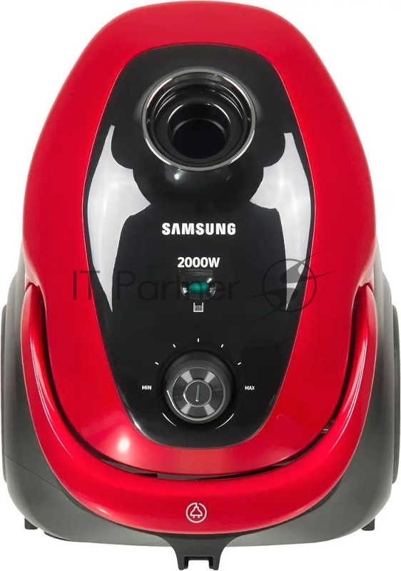 Пылесос Samsung VC20M257AWR красный, 460/2000 Вт, уборка сухая, пылесборник мешок 2.5 л