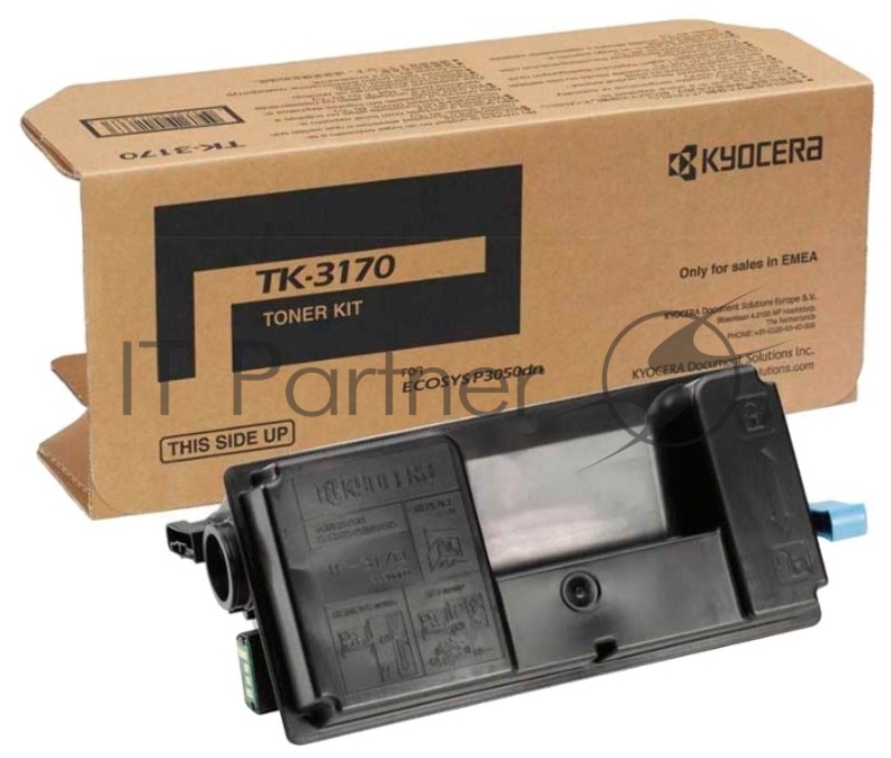 Картридж лазерный Kyocera TK-3170 (1T02T80NL0/1T02T80NL1) черный для P3050DN/P3055DN/P3060DN 15500 стр.