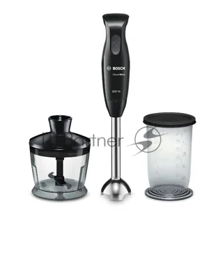 Блендер погружной Bosch MSM2620B черный, 600 Вт, 1 скорость