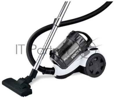 Пылесос Centek CT-2528 белый/черный, 350/2000 Вт, уборка сухая, пылесборник циклонный фильтр, 1.5 л