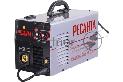Сварочный аппарат инверторный полуавтоматический Ресанта САИПА-200 65/9
