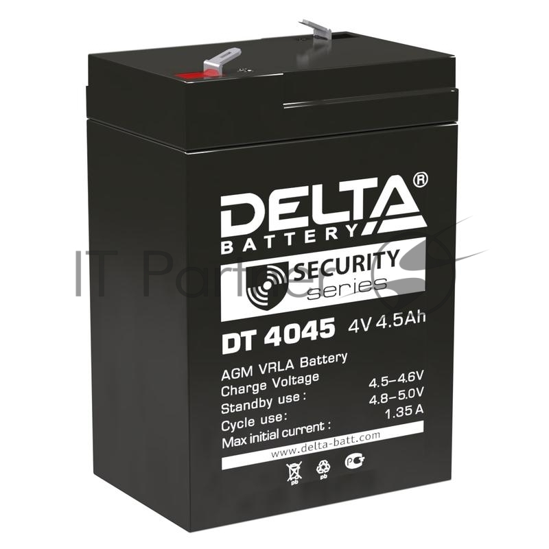 Батарея для ИБП Delta DT 4045 (4V, 4.5Ah)