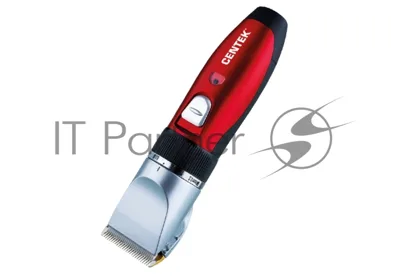 Машинка для стрижки Centek CT-2118 черный/красн
