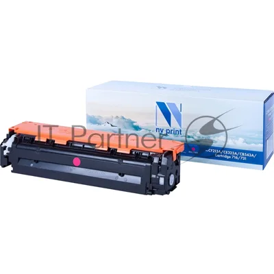 Картридж лазерный NVPrint совместимый HP CF213A/CE323A/CB543A/Canon 716/731 Magenta для LaserJet Color Pro M251n/M251nw/M276n/M276nw/CP1525n/CP1525nw/CM1415fn/CM1415fnw/CP1215/CM1312/CM1312nfi/CP1215/Canon i-SENSYS LBP5050/LBP5050n/MF8030Cn/MF8040Cn/MF8050Cn/MF8080Cw/LBP-7100Cn/7110Cw (1600k)