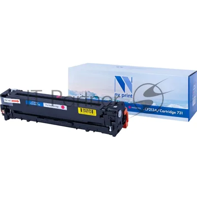 Картридж лазерный NVPrint совместимый HP CF213A/Canon 731 Magenta для LaserJet Color Pro M251n/M251nw/M276n/M276nw/Canon LBP-7100Cn/7110Cw (1800k)