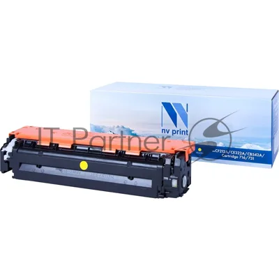 Картридж лазерный NVPrint совместимый HP CF212A/Canon 731 Yellow для LaserJet Color Pro M251n/M251nw/M276n/M276nw/Canon LBP-7100Cn/7110Cw (1800k)