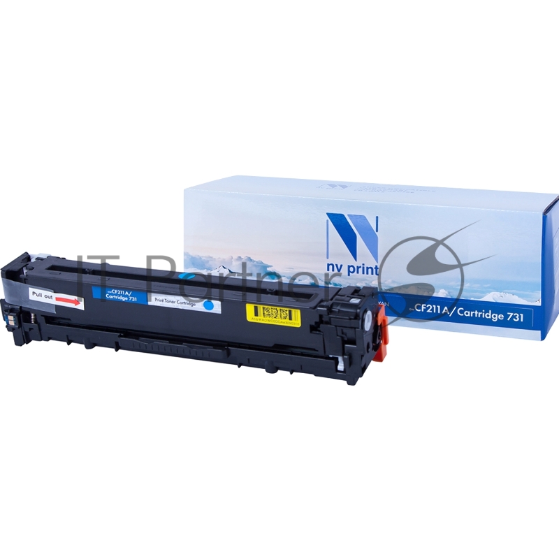 Картридж лазерный NVPrint совместимый HP CF211A/Canon 731 Cyan для LaserJet Color Pro M251n/M251nw/M276n/M276nw/Canon LBP-7100Cn/7110Cw (1800k)