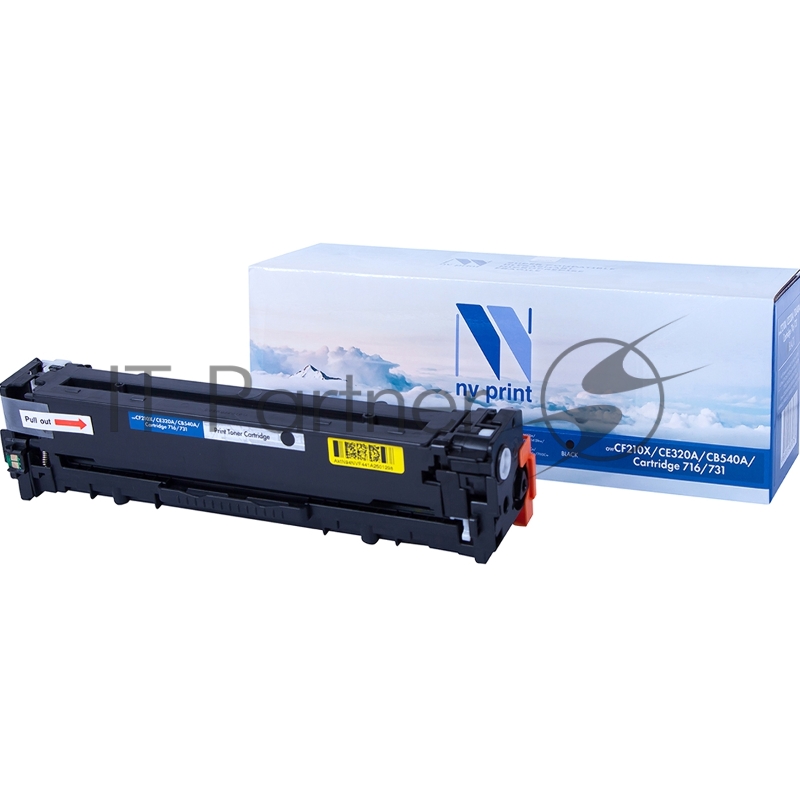 Картридж лазерный NVPrint совместимый HP CF210X/CE320A/CB540A/Canon 716/731 Black для LaserJet Color Pro M251n/M251nw/M276n/M276nw/CP1525n/CP1525nw/CM1415fn/CM1415fnw/CP1215/CM1312/CM1312nfi/CP1215/Canon i-SENSYS LBP5050/LBP5050n/MF8030Cn/MF8040Cn/MF8050Cn/MF8080Cw/LBP-7100Cn/7110Cw (2200k)
