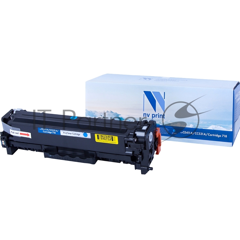 Картридж лазерный NVPrint совместимый HP CE411A/CC531A/Canon 718 Cyan для LaserJet Color M351a/M375nw/M451dn/M451dw/M451nw/M475dn/M475dw/CP2025/CP2025dn/CP2025n/MFP-CM2320fx/CM2320n/Canon i-SENSYS LBP-7200Cdn/7210Cdn/7660Cdn/7680Cх/MF8330Cdn/8340Cdn/8350Cdn/8360Cdn/8380Cdw/8540Cdn/8550Cdn/8580Cdw (2800k)