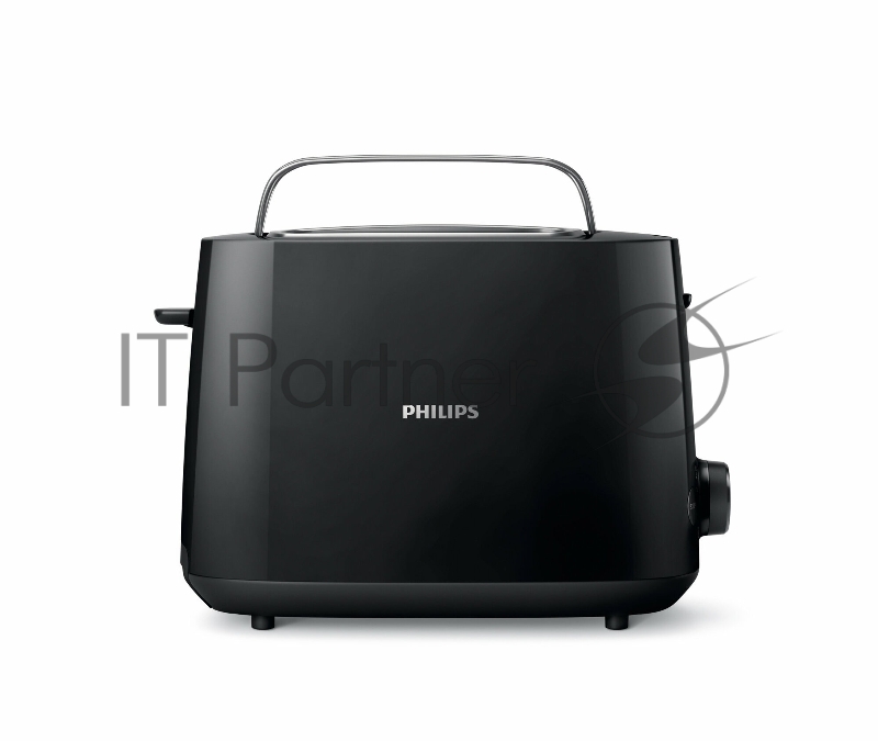 Тостер Philips HD2581/90 черный, 830 Вт, 2 слота