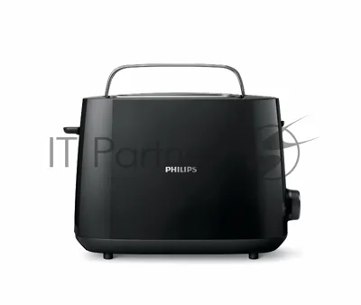 Тостер Philips HD2581/90 черный, 830 Вт, 2 слота