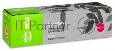 Картридж лазерный Cactus CS-TK8305Y желтый (15000 стр.) для Kyocera Mita 3050/3051/3550/3551