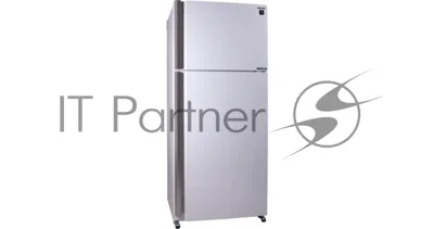 Холодильник Sharp SJ-XE55PMWH белый жемчуг двухкамерный 388/148л морозилка сверху, No Frost