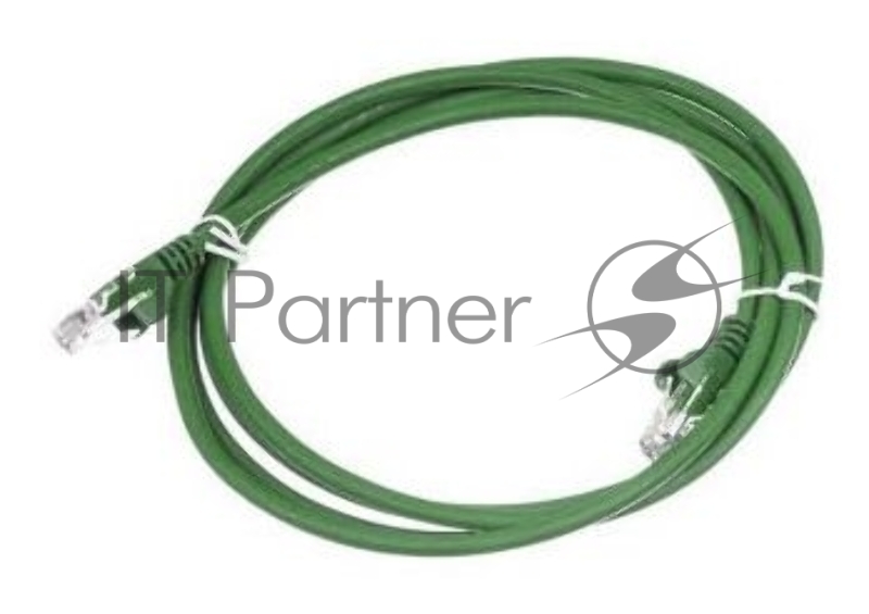 Патч-корд LANMASTER LAN-PC45/U6-2.0-GN вилка RJ-45-вилка RJ-45 Cat.6 2м зеленый LSZH (уп.:1шт)