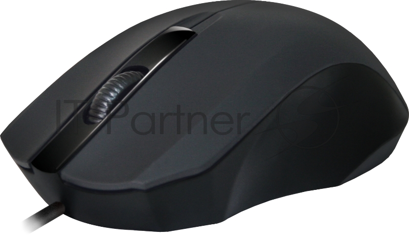 Мышь проводная Defender MM-310 черный, 1000 dpi, USB, кнопки - 3