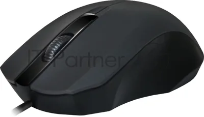 Мышь проводная Defender MM-310 черный, 1000 dpi, USB, кнопки - 3
