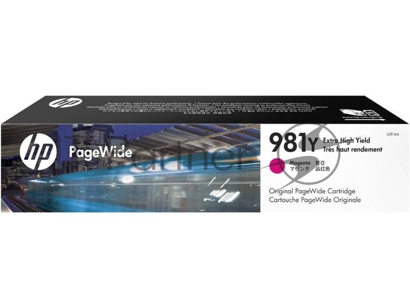 Картридж струйный HP 981Y пурпурный Original PageWide Crtg