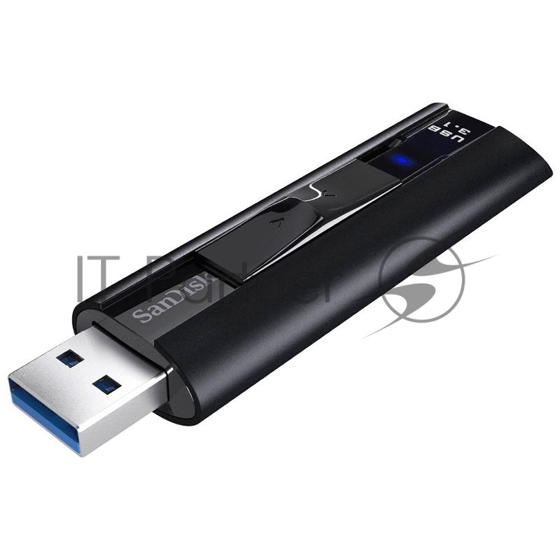 Флешка USB R/W 128 Gb SanDisk CZ880 Cruzer Extreme Pro, USB 3.1, Металлич., черный