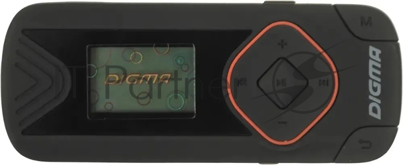 Плеер Flash Digma R3 8Gb черный/0.8"/FM/microSD/microSDHC/clip
