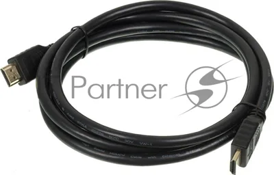 Кабель аудио-видео Buro 2.0 HDMI (m)/HDMI (m) 2м. позолоченные контакты черный