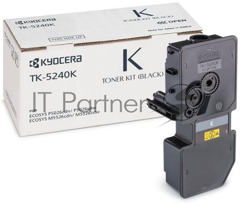 Картридж лазерный Kyocera TK-5240K (1T02R70NL0) черный для P5026cdn/P5026cdw, M5526cdn/M5526cdw 4000 стр.