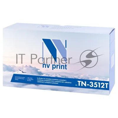 Картридж NVPrint совместимый Brother TN-3512T для HL-L6250DN/L6300DW/L6300DWT/L6400DW/L6400DWT/DCP-L6600DW/MFC-L6800DW/L6800DWT/L6900DW/L6900DWT (12000k)