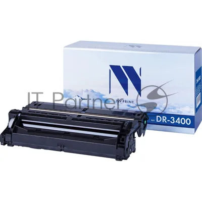 Барабан NVPrint совместимый Brother DR-3400 для HL-L5000D/L5100DN/L5100DNT/L5200DW/L5200DWT/L6250DN/L6300DW/L6300DWT/L6400DW/L6400DWT/DCP-L5500DN/L6600DW/MFC-L5700DN/L5750DW/L6800DW (30000k)